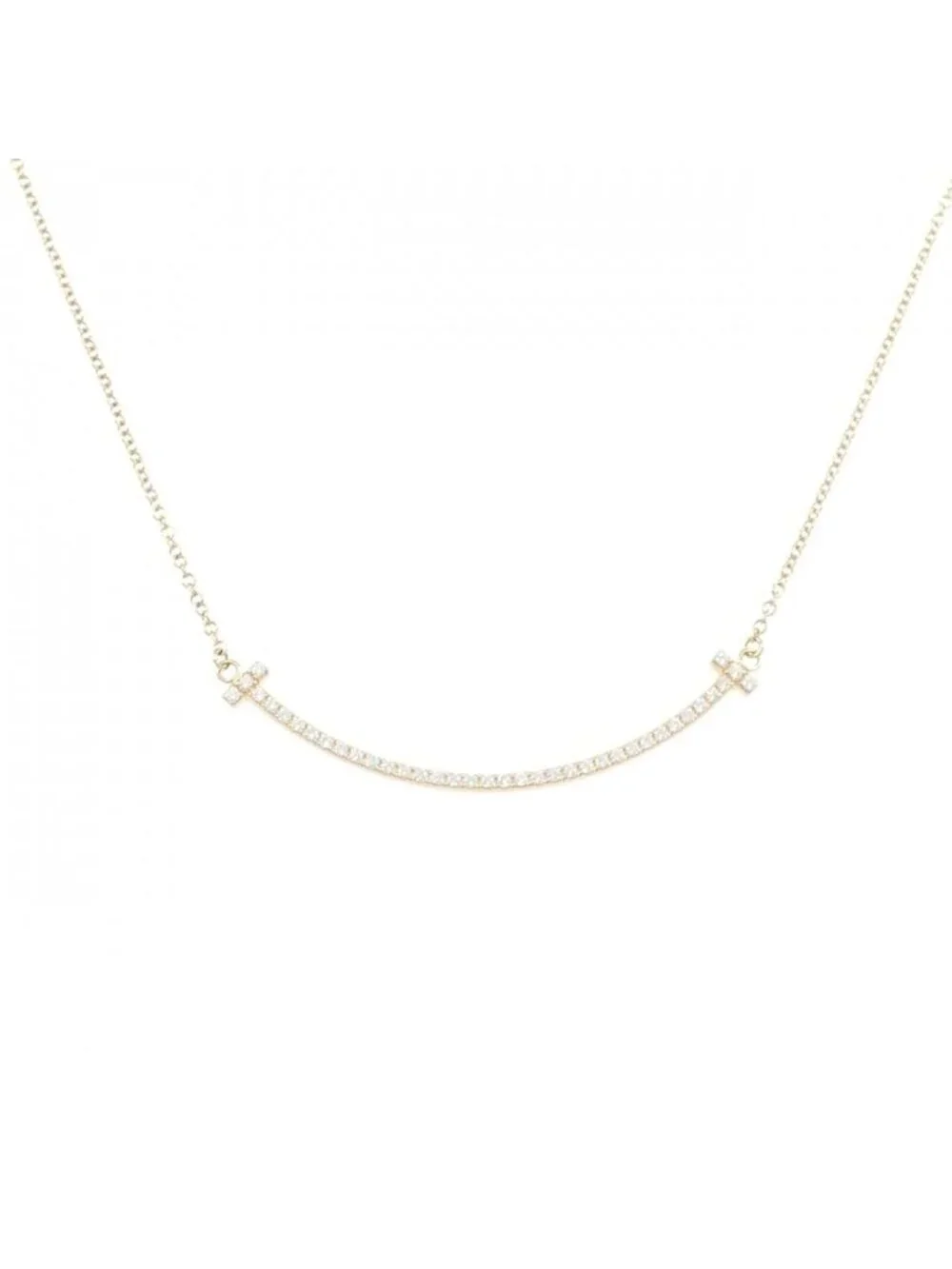 Tiffany & Co T Smile Small Necklace